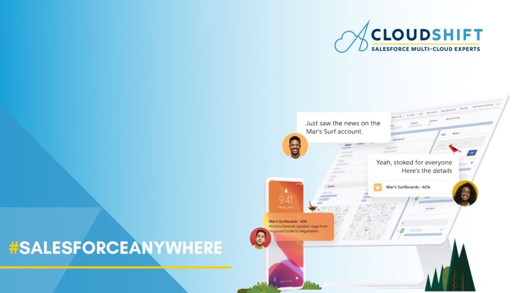 salesforce announces salesforce anywhere