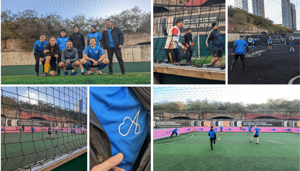 Salesforce and TackleAfrica 5-a-side Tournament grid