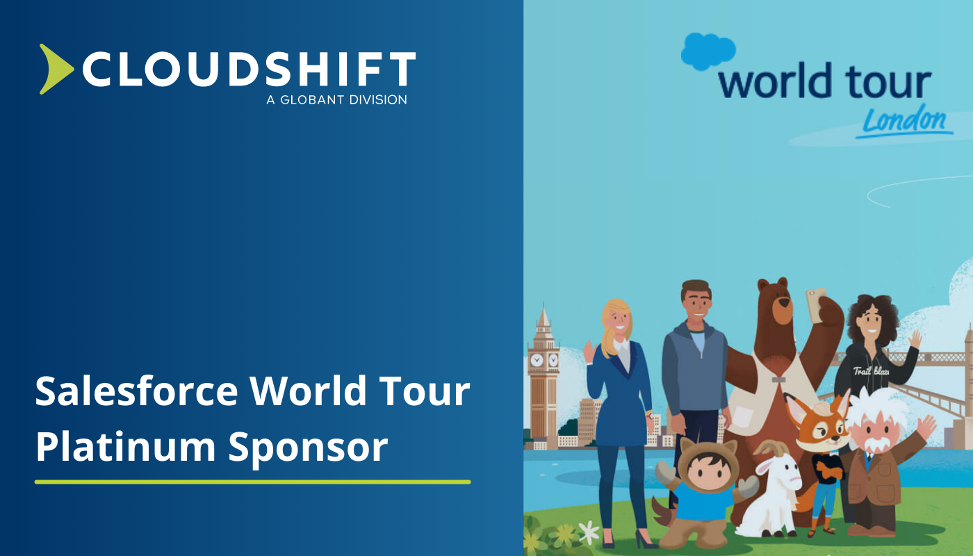 Salesforce World Tour Platinum Sponsor CloudShift